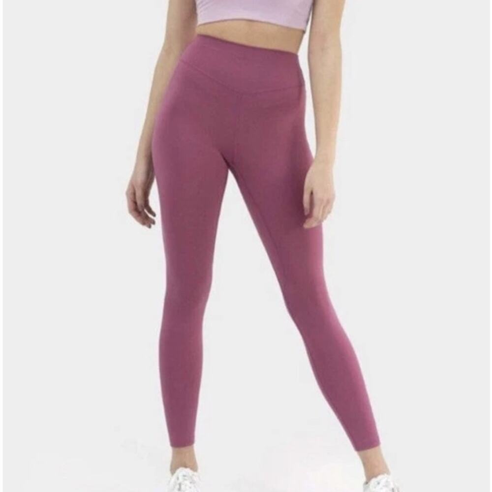 Vitality Balance Athletica Berry Pink Ascend Performance Leggings Size Medium